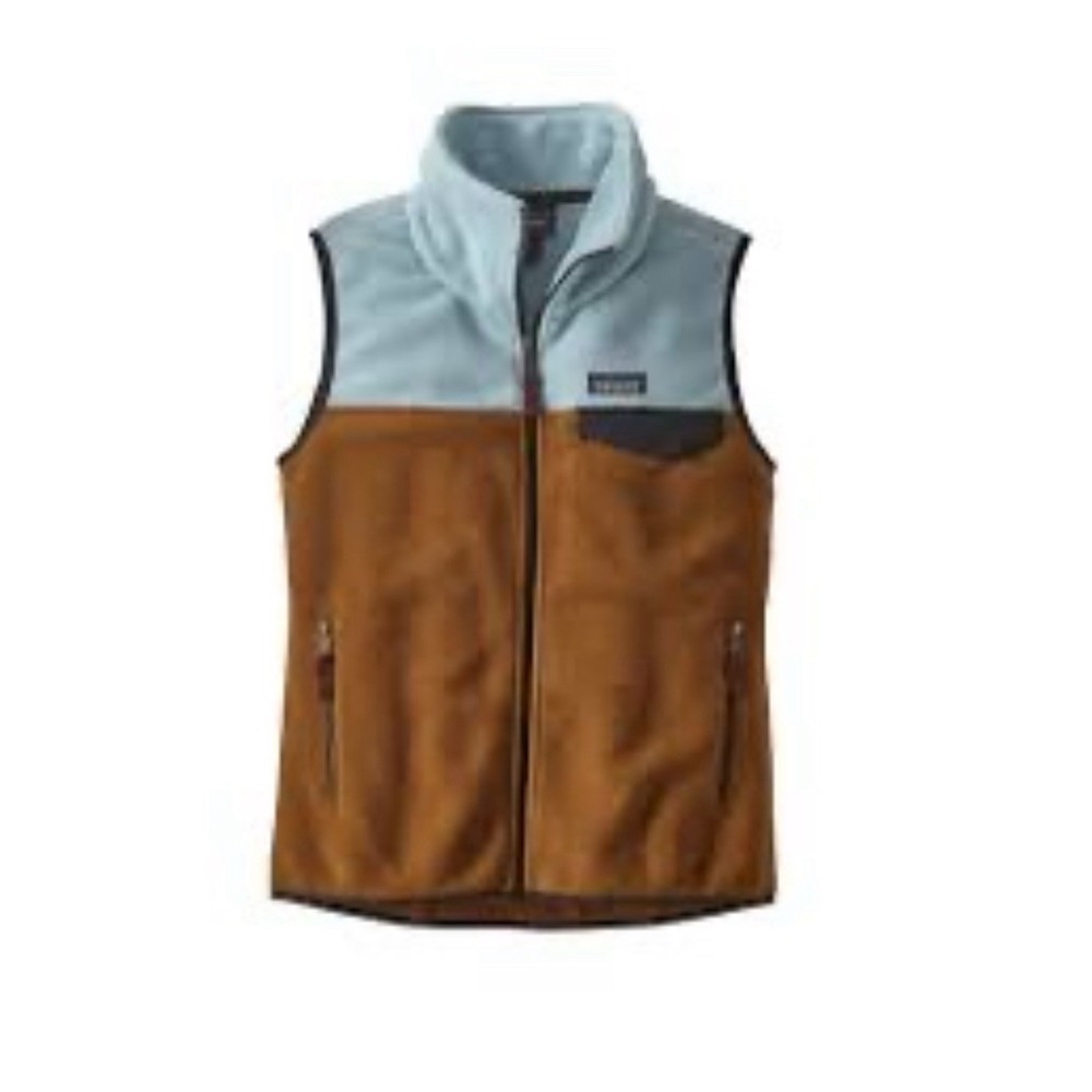 Patagonia Women's Snap-T Synchilla Fleece Vest Women's Colorblock Full Zip XL - Picture 11 of 11